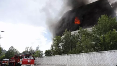 Пожар вспыхнул в одном из научно-исследовательских институтов Московской области, есть жертвы