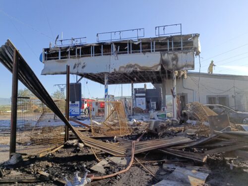 Պայթյունի վայրում բոլոր ռեզերվուարներից արտահոսքը դադարեցվել է․ ՆԳՆ