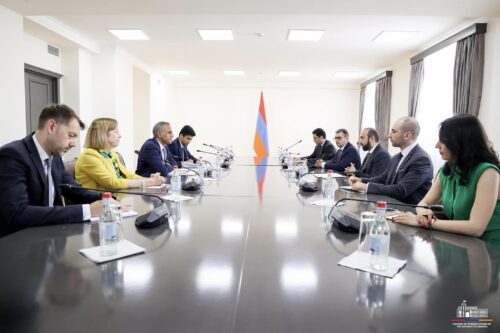 We move on the correct path, we have tangible results: Ararat Mirzoyan to US Deputy Secretary of State 