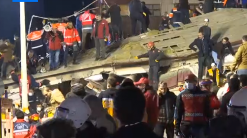 Ստամբուլում 4 հարկանի բնակելի շենք է փլուզվել․ փլատակների տակ մարդիկ կան