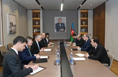 US State Department’s and Azerbaijan’s officials discuss negotiation process between Yerevan and Baku