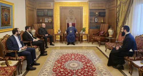 Արամ Ա կաթողիկոսը Իրանի դեսպանի հետ քննարկել է արցախահայության վերադարձի իրավունքը և գերիների հարցը