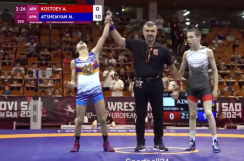 Марат Ачемян стал чемпионом Европы среди юниоров до 17 лет