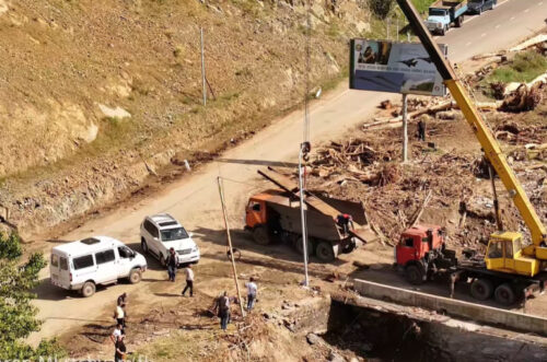 Փակ է Վանաձոր–Ալավերդի–Այրում-Բագրատաշեն ավտոճանապարհը