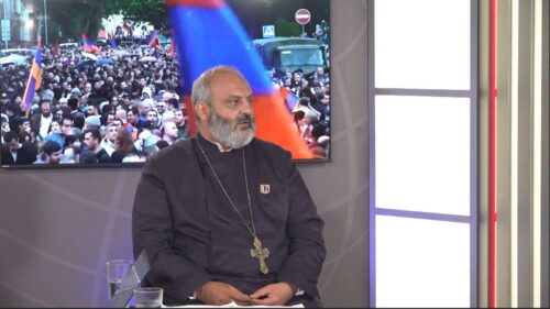 Archbishop Bagrat Galstanyan: We have the names of the people who will form the interim government, and these names will be announced when the time comes