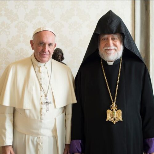 Արամ Ա Կաթողիկոսը Վատիկանում կհանդիպի Հռոմի Պապին