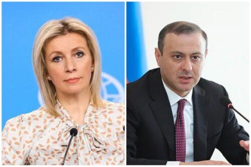 Perhaps we are talking about some secretary who is humiliating his own nation: Zakharova on Armen Grigoryan