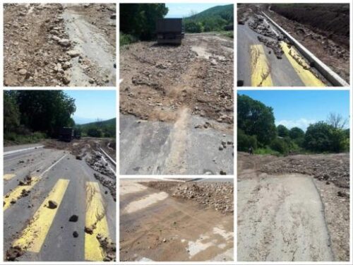 Հեղեղումների հետևանքով Շուռնուխը հայտնվել է տրանսպորտային մեկուսացման մեջ