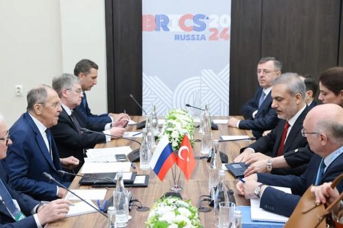 Russian and Turkish foreign ministers discuss situation in Middle East and South Caucasus