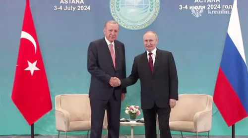 Putin and Erdogan meet in Astana