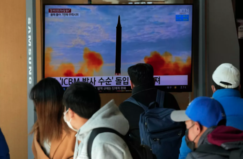 North Korea tests new ballistic missile