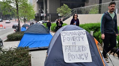 Homeless to be arrested or fined under new US law