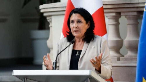 Президент Грузии подала иск против закона «О прозрачность иностранного влияния»