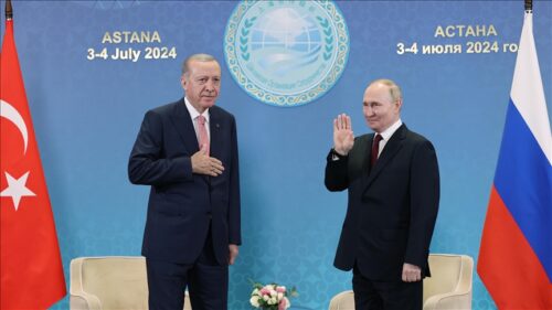 Erdogan and Putin’s meeting ends