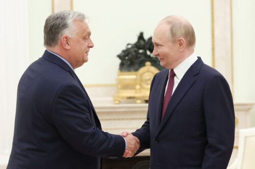 Putin and Orban meet in Moscow