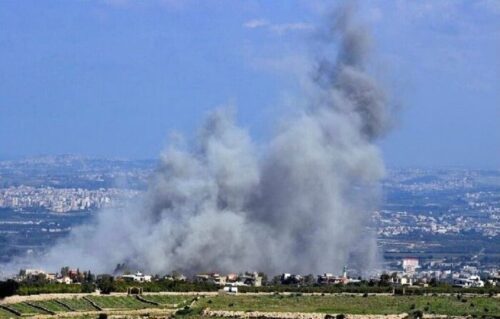 Hezbollah fires missile at Israeli military base