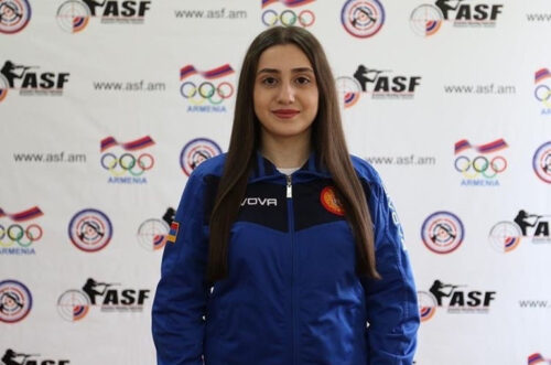 Стрелок Гоар Арутюнян стала чемпионкой Европы