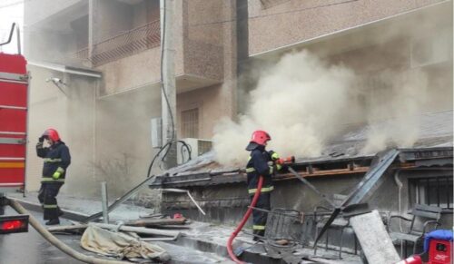 Հրդեհ է բռնկվել Էջմիածին քաղաքում գործող ռեստորաններից մեկի տանիքում