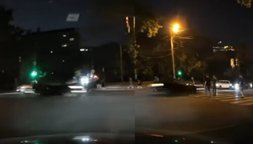 ՆԳՆ-ում ուսումնասիրում են հետիոտների կյանքը վտանգած մեքենայի մասնակցությամբ տեսանյութը