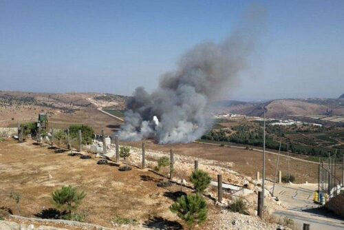 Israel strikes Lebanese military facilities