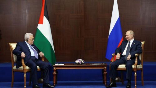 Putin and Palestinian president to meet