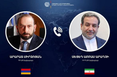 Միրզոյանը հեռախոսազրույց է ունեցել Իրանի նորանշանակ արտգործնախարարի հետ