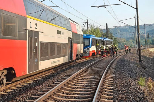 Passenger trains collide in Czechia causing deaths