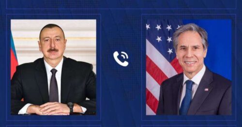 Blinken has phone conversation with Aliyev, discussing Armenian-Azerbaijani relations