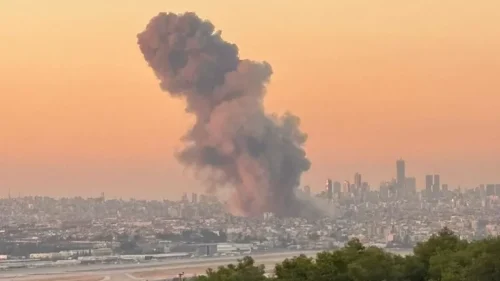 Израиль объявил об авиаударах по главному военному штабу «Хезболлы»