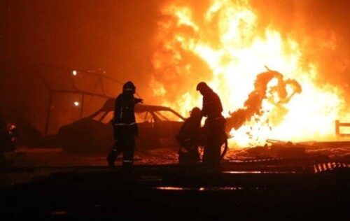 На одной из заправок Махачкалы произошел взрыв, есть 5 пострадавших