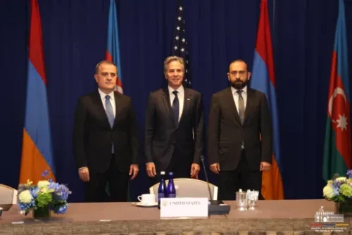 Armenian Foreign Ministry on results of tripartite meeting between Mirzoyan, Blinken and Bayramov