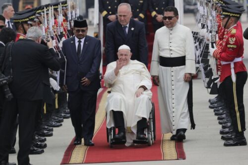 Pope Francis arrives in Indonesia for historic Asia Pacific trip