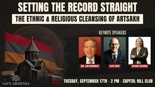 Hearings on ethnic cleansing and cultural heritage in Artsakh to be held in US