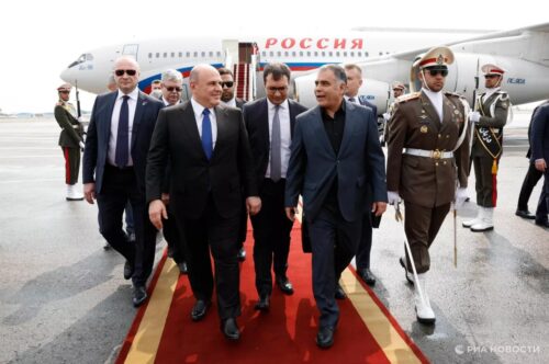 Мишустин находится с официальным визитом в Иране