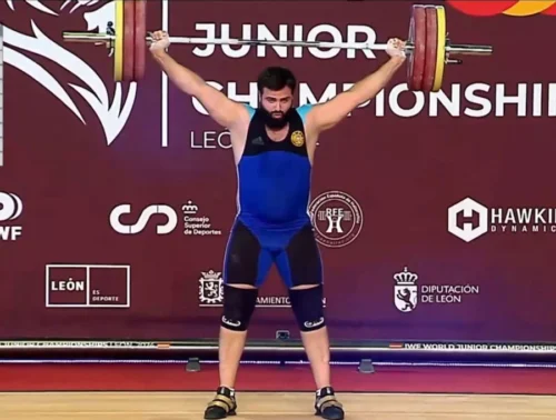 Ашот Мовсисян стал бронзовым призером молодежного чемпионата мира по тяжелой атлетике