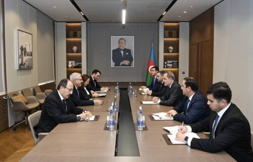 Байрамов и Кылыч встретились