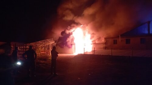 В пекарне в районе АЗС села Цовазард вспыхнул пожар