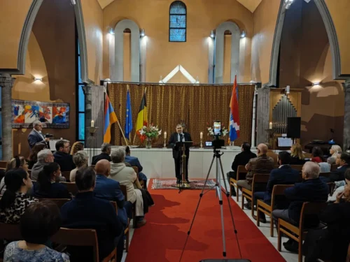 Բրյուսելում ՀՅԴ Հայ դատի Եվրոպայի գրասենյակի համակազմակերպմամբ Արցախի էթնիկ զտման առաջին տարելիցի կապակցությամբ անցկացվել է «Հիշատակի և հույսի» երեկո