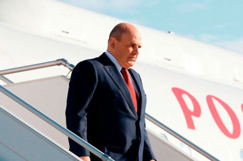 Премьер-министр России Михаил Мишустин прибыл в Ереван с рабочим визитом