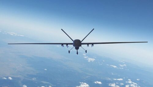 Ukrainian drone destroyed in Kursk Oblast