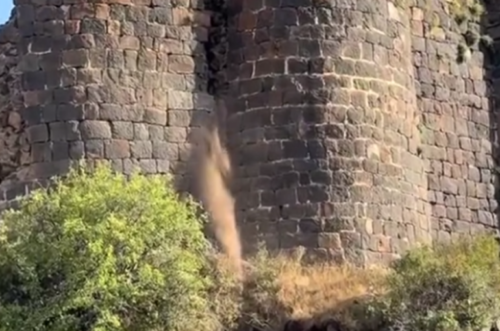 В замке Амберд начнутся ремонтные работы: МОНКС об опубликованном видео