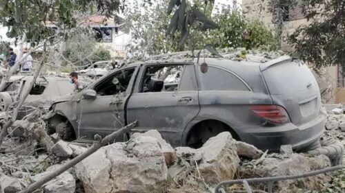 Israel strikes village in Lebanon’s north causing victims