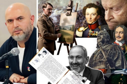 Армен Ашотян: Некоторые утверждают, что если бы Гитлера приняли в Академию изящных искусств в Вене, история Европы пошла бы по другому пути. Мне кажется, если бы Никол получил диплом ЕГУ, история Армении была бы другой