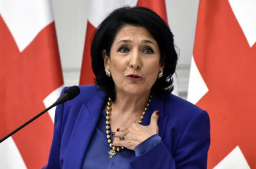 Президент Грузии: Я голосовала за новую Грузию