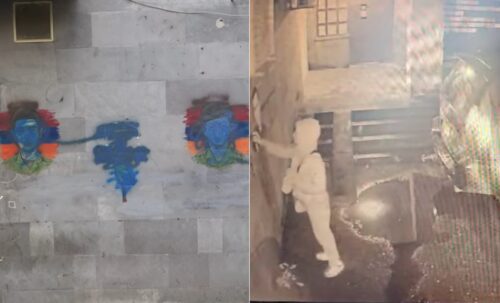 Женщину, стершую портреты героев войны, выпустили на свободу