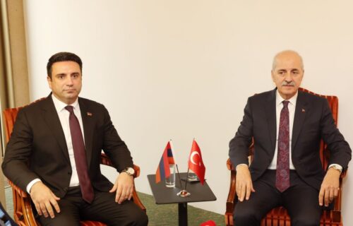 Կայացել է Հայաստանի եւ Թուրքիայի խորհրդարանների նախագահների հանդիպումը
