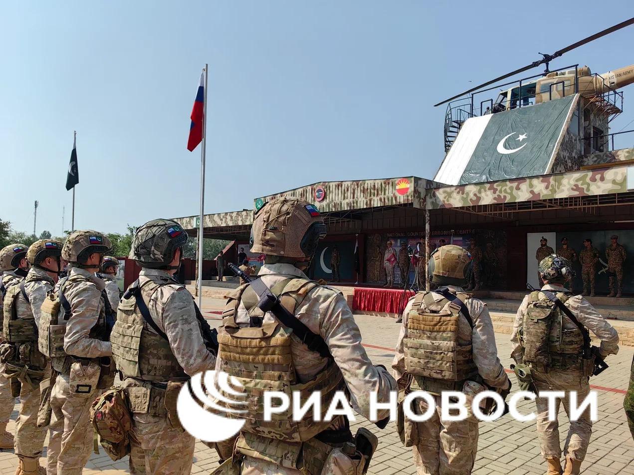 Начались российско-пакистанские военные учения Начались российско-пакистанские военные учения