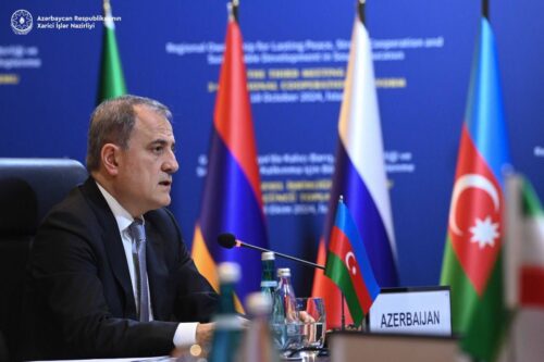 For peace in the South Caucasus, Armenia should change its Constitution: Bayramov at 3+3 format meeting