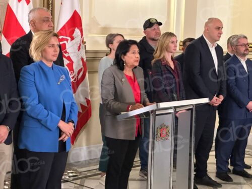 Саломе Зурабишвили: Это была тотальная фальсификация выборов