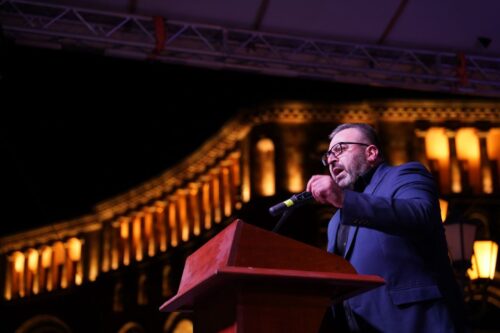 Garnik Danielyan: We are not talking about social issues, because this is a struggle for dignity